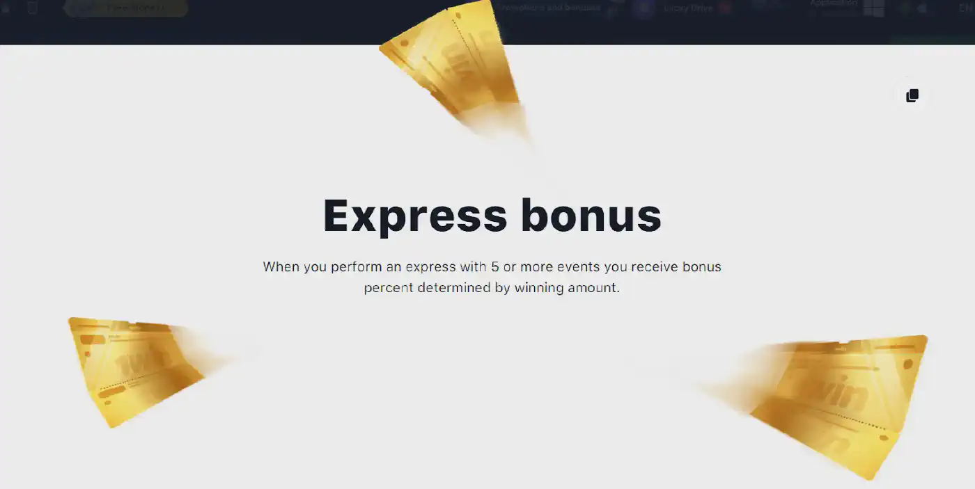 1win express bonus for Indians