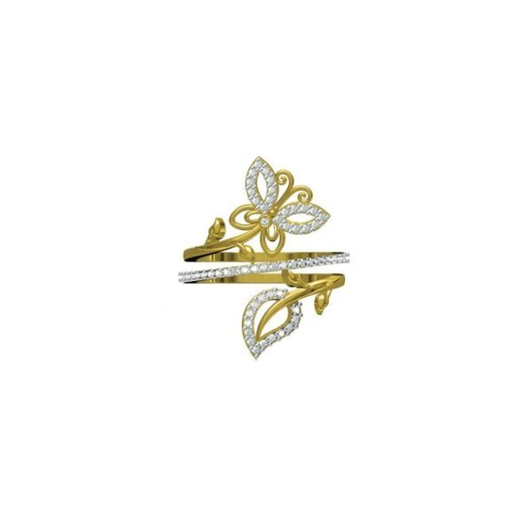 Carnations Gold Ring