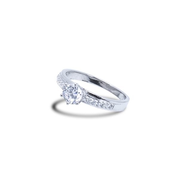 Silver Prism Ring