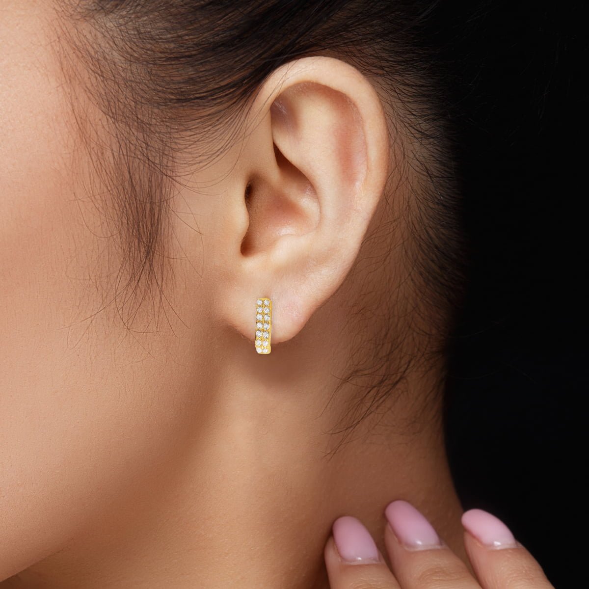 Paperclip Diamond Drop Earrings 14K Gold – ZNZ Jewelry Affordagold-sgquangbinhtourist.com.vn