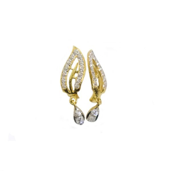 Gold Stone Earrings
