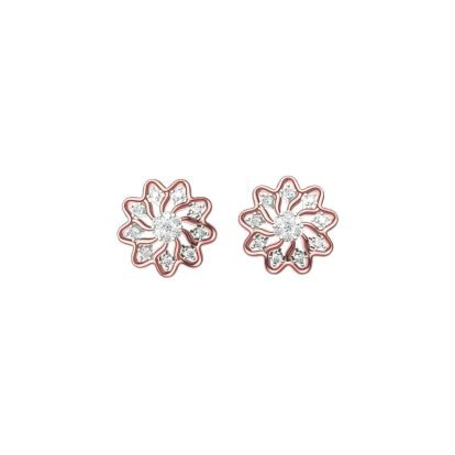 Rose Swirl Earrings