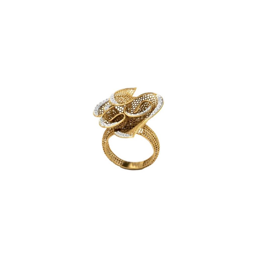 Nu Fold Diamond Ring With Rs 100 OFF On Every Order - Pearlkraft