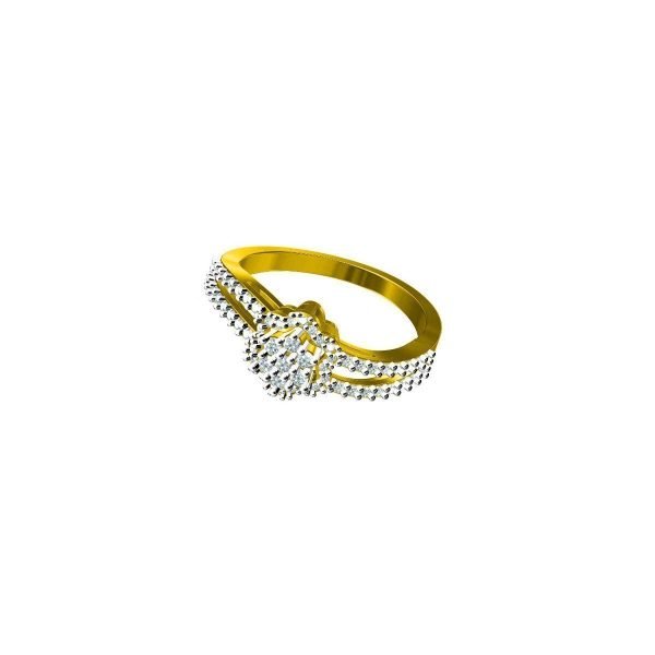 Clashtine Diamond Ring