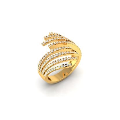 Aural Diamond Ring