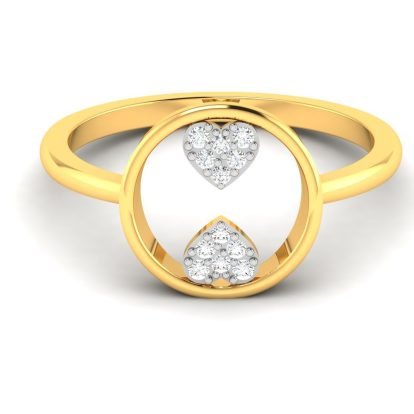 Heartstar Diamond Ring