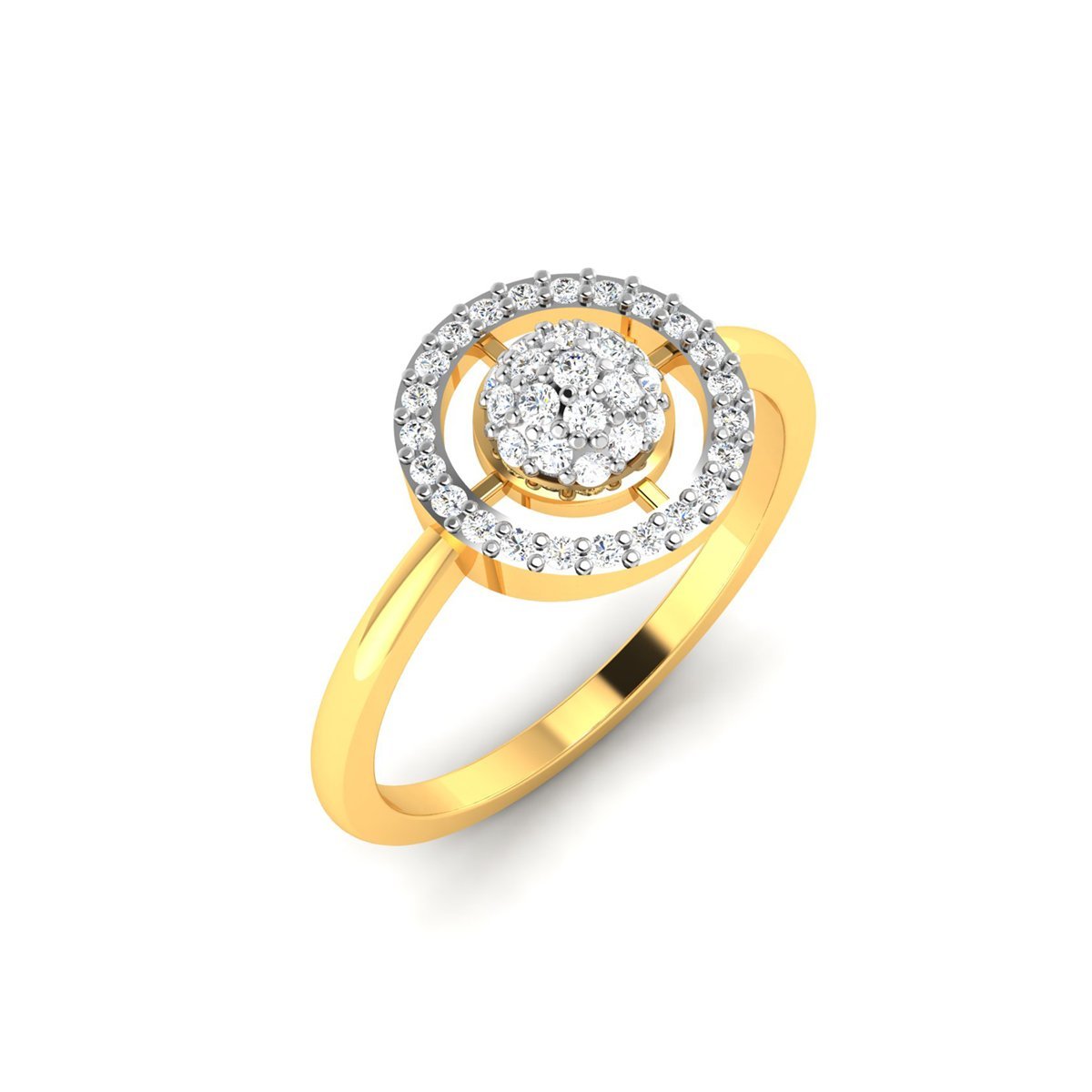 TANISHQ 18KT Gold and Diamond Finger Ring (17.20 mm) in Bikaner at best  price by Tanishq - Justdial