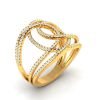 Star Tangle Gold Ring